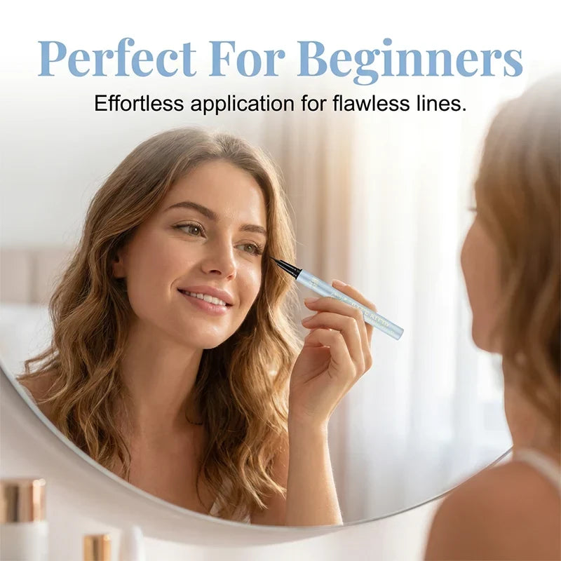 Waterproof Fine Eyeliner Pen Smudge-Proof Eye Makeup