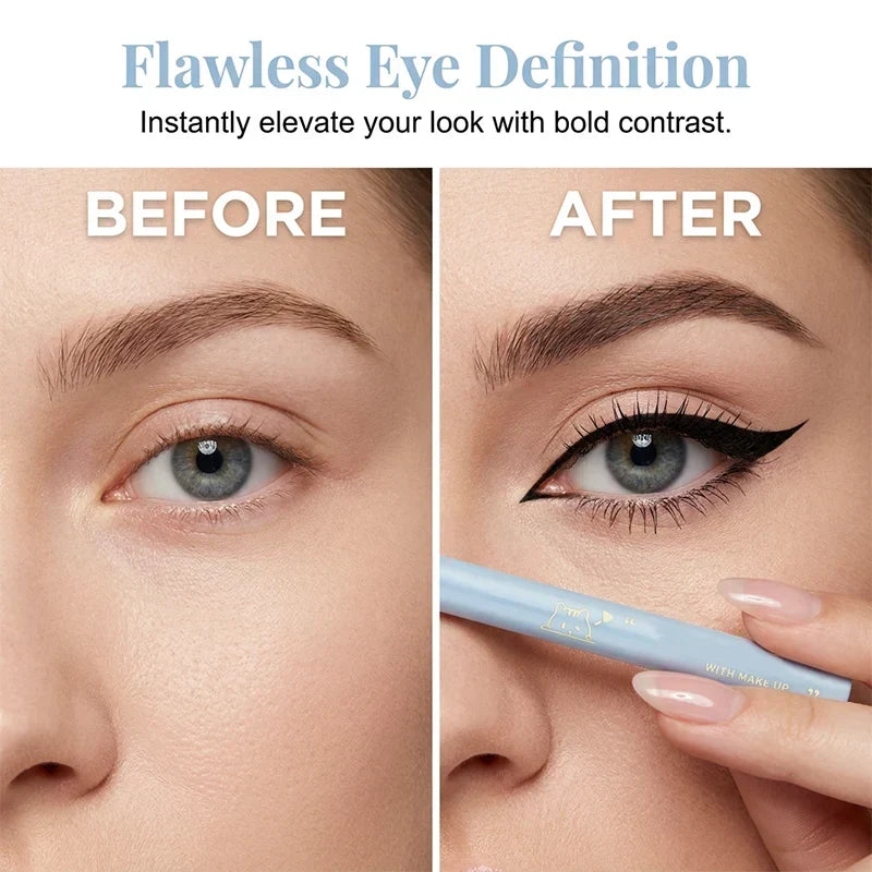Waterproof Fine Eyeliner Pen Smudge-Proof Eye Makeup