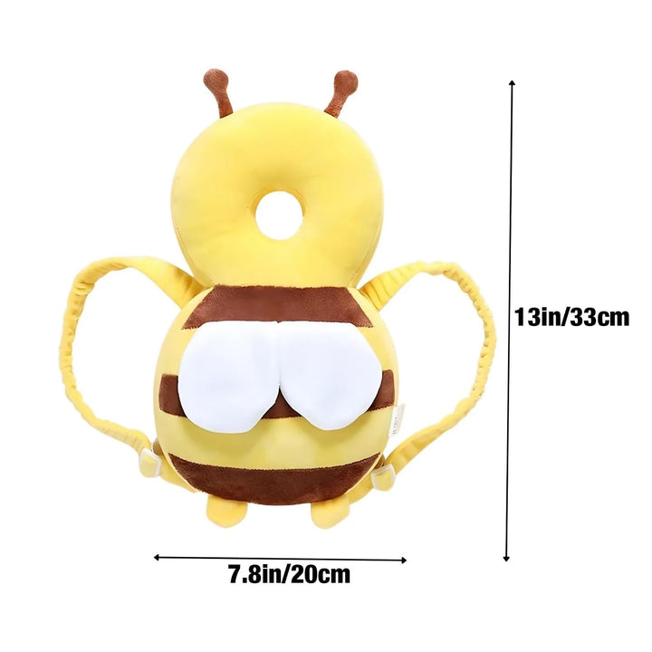 Bee backpack cushion size guide - 33 cm and 20 cm