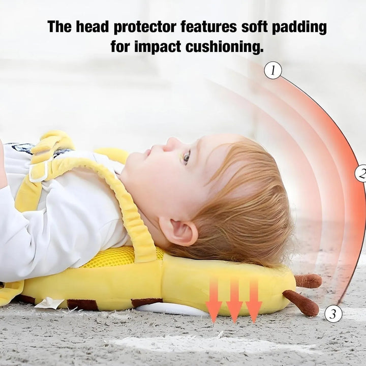 Bee backpack cushion protective padding demonstration