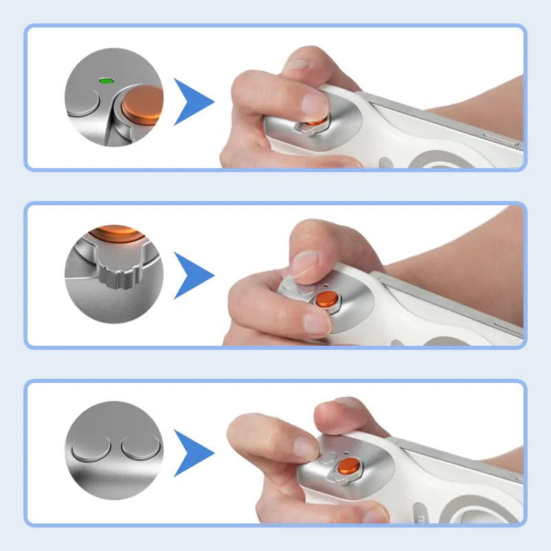 Magnetic Phone Camera Grip with Fill Light – Ergonomic Photo Grip