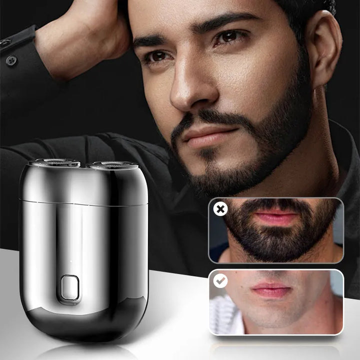 Mini Double-Head Electric Shaver – Pocket-Sized Grooming