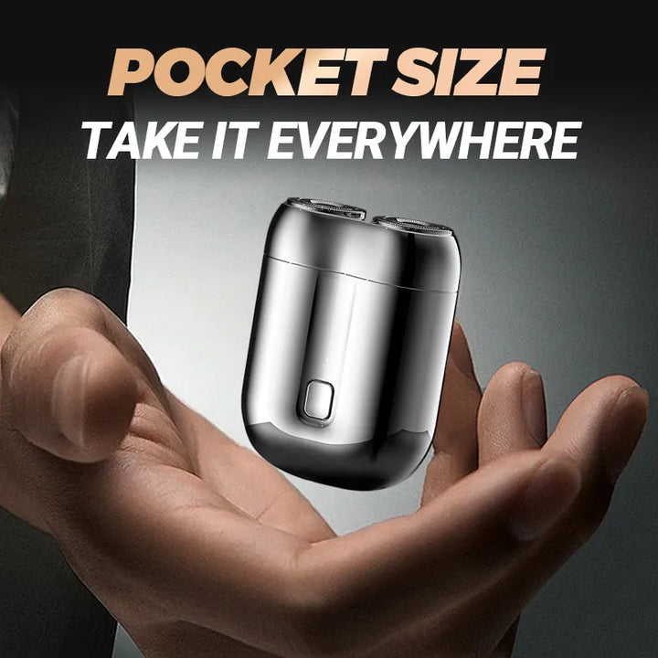 Mini Double-Head Electric Shaver – Pocket-Sized Grooming
