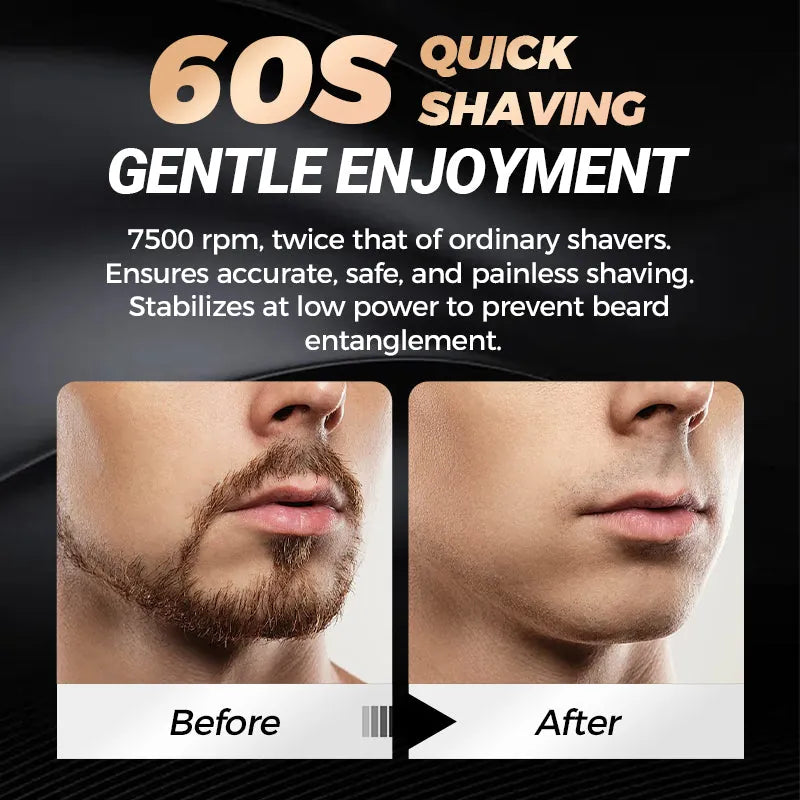Mini Double-Head Electric Shaver – Pocket-Sized Grooming
