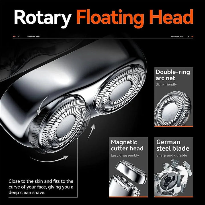 Mini Double-Head Electric Shaver – Pocket-Sized Grooming