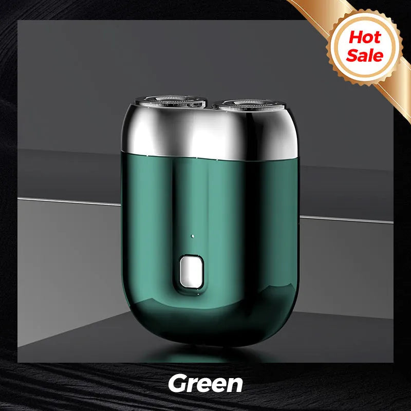 Mini Double-Head Electric Shaver – Pocket-Sized Grooming