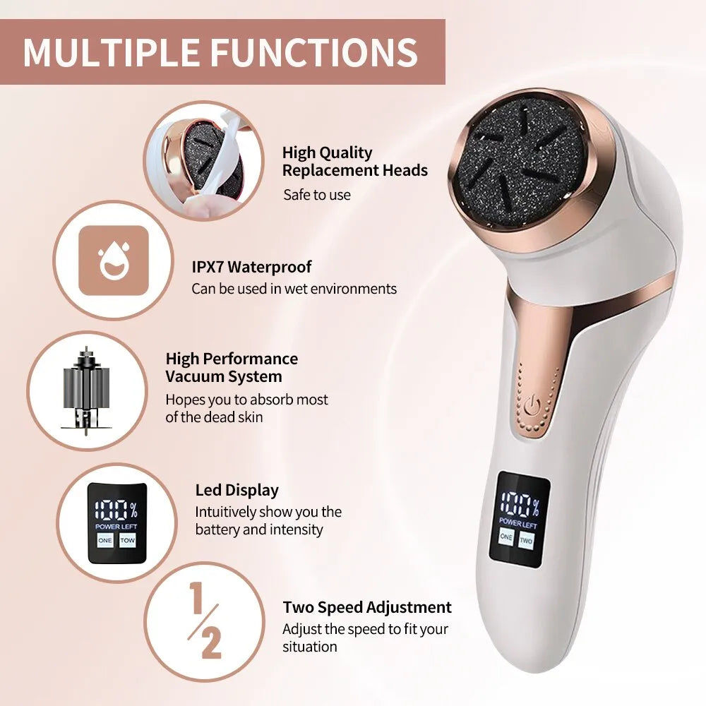 Rechargeable Foot Callus Care Device - DHACTIVE 5