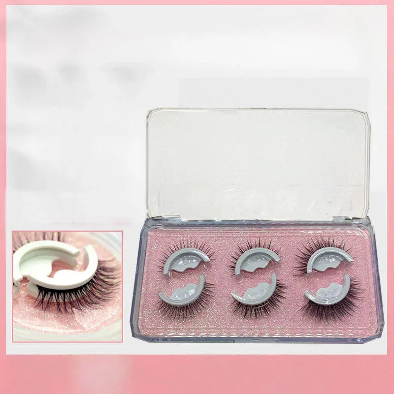 🥳2026 BESTSELLERS🥳💞50K+ SOLD!👁️✨Reusable self-adhesive false lashes – no glue needed; just press and go. Natural curl, reusable, and easy to remove. A real beauty essential! 💕🌸