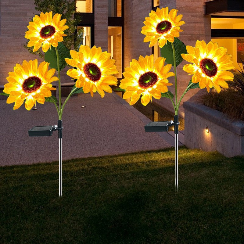 Solar Sunflower Lights – Bigger &amp; Brighter for Seniors&