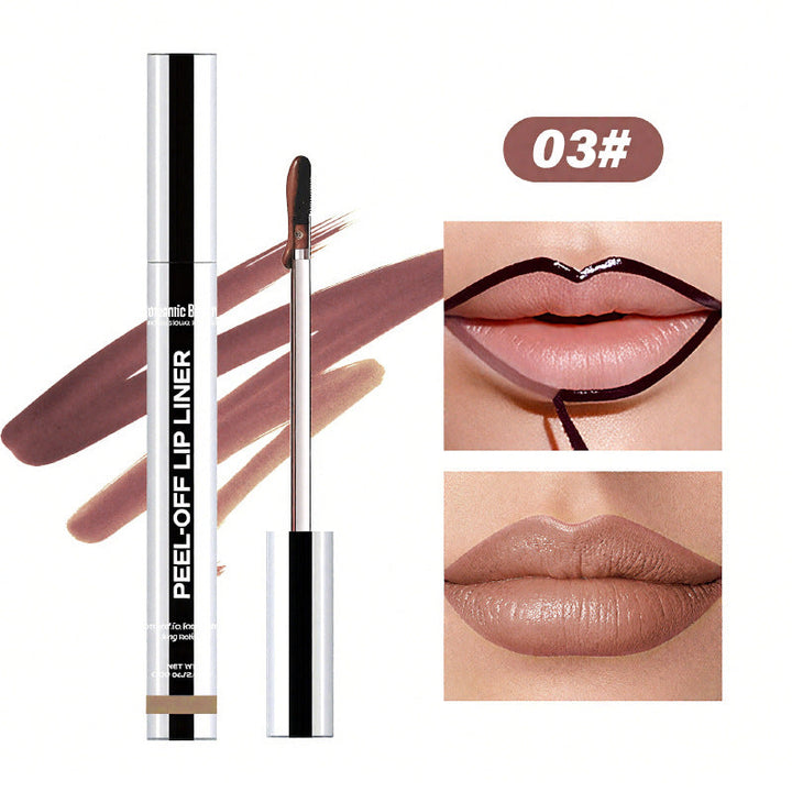 Peel-Off Lip Liner Stain, Long-Wear Smudge-Resistant Lip Color