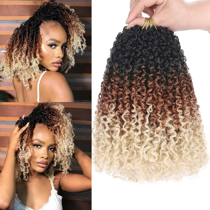 Crochet Curly Hair – 100% Human Hair Pre-Looped, Kinky Coily