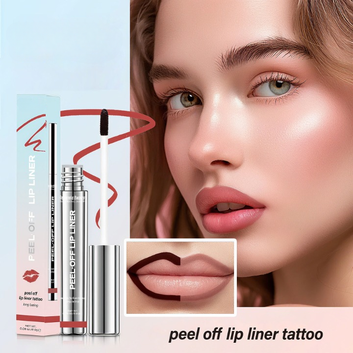 Peel-Off Lip Liner Stain, Long-Wear Smudge-Resistant Lip Color