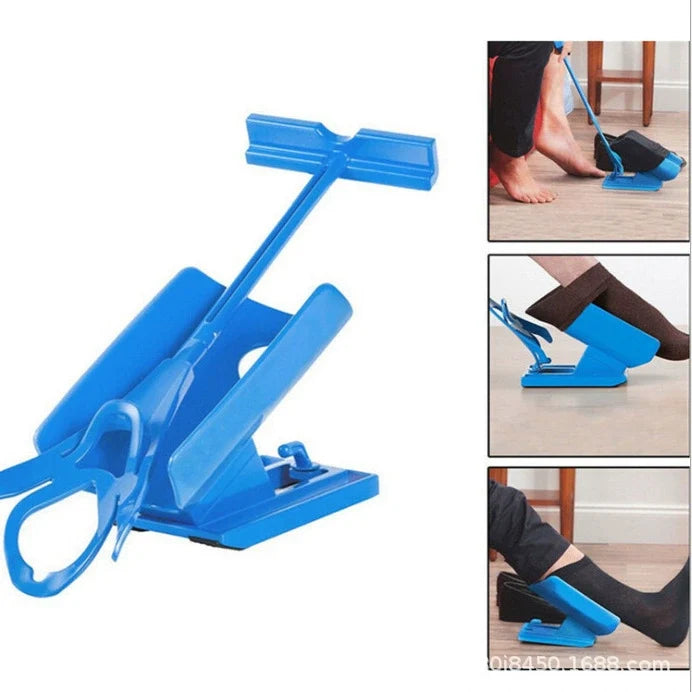Sock Aid Kit with Dressing Stick, No Bending Needed
