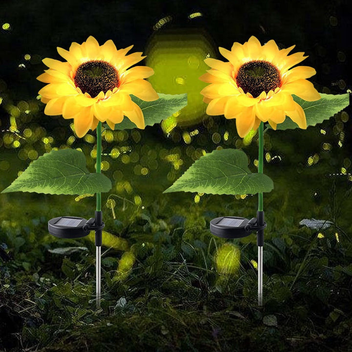 Solar Sunflower Lights – Bigger &amp; Brighter for Seniors&