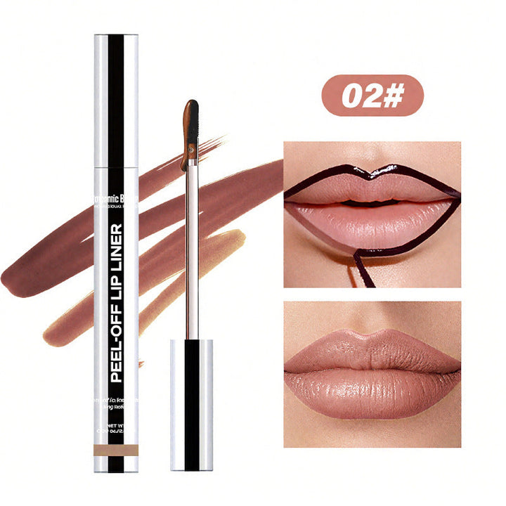 Peel-Off Lip Liner Stain, Long-Wear Smudge-Resistant Lip Color