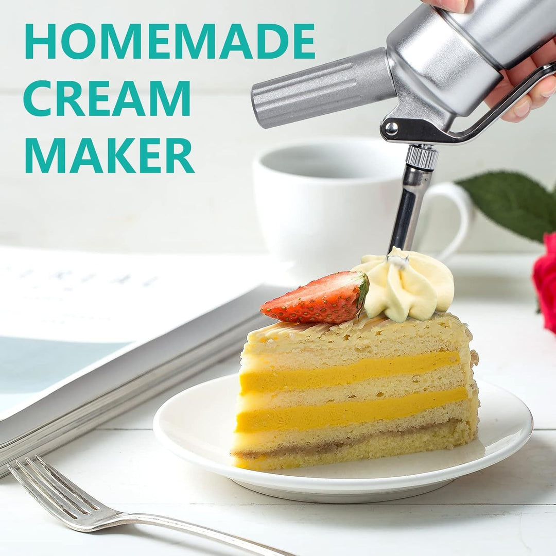 Professional Whipped Cream Maker – Fresh &amp; Additive-Free Desserts Instantly - DHACTIVE 4