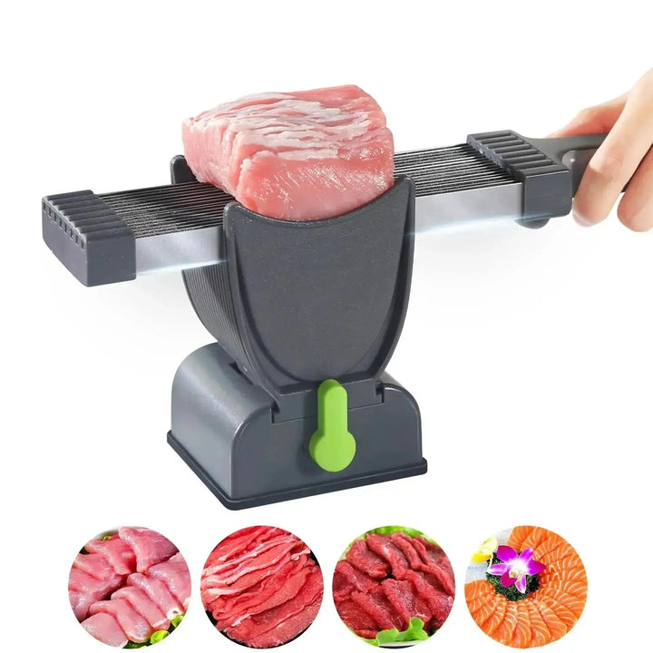Precise 17-blade meat slicer – uniform professional slices - DHACTIVE 3