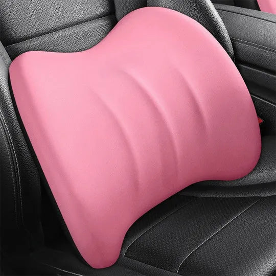 Ergonomic Car Neck &amp; Lumbar Support Cushion Set for Driving Comfort - DHACTIVE 16