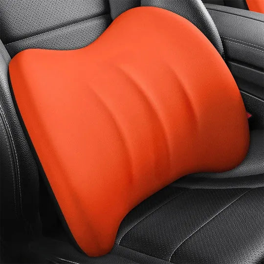 Ergonomic Car Neck &amp; Lumbar Support Cushion Set for Driving Comfort - DHACTIVE 14