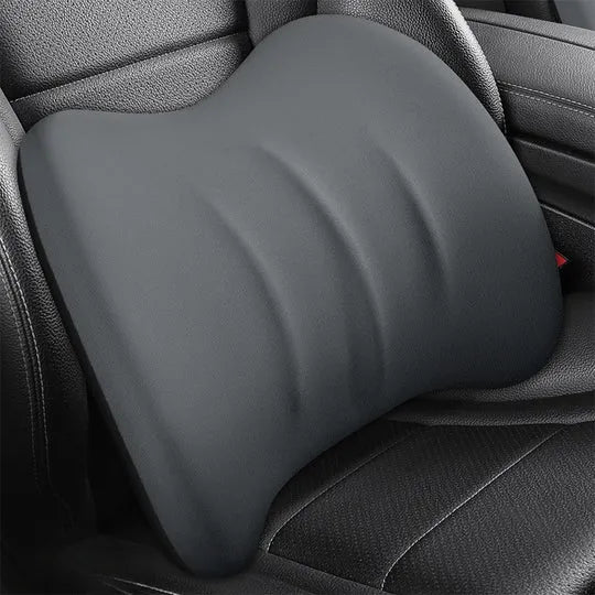 Ergonomic Car Neck &amp; Lumbar Support Cushion Set for Driving Comfort - DHACTIVE 13