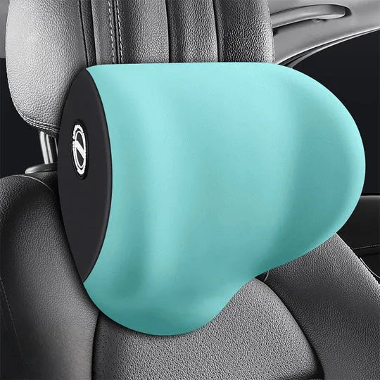 Ergonomic Car Neck &amp; Lumbar Support Cushion Set for Driving Comfort - DHACTIVE 10