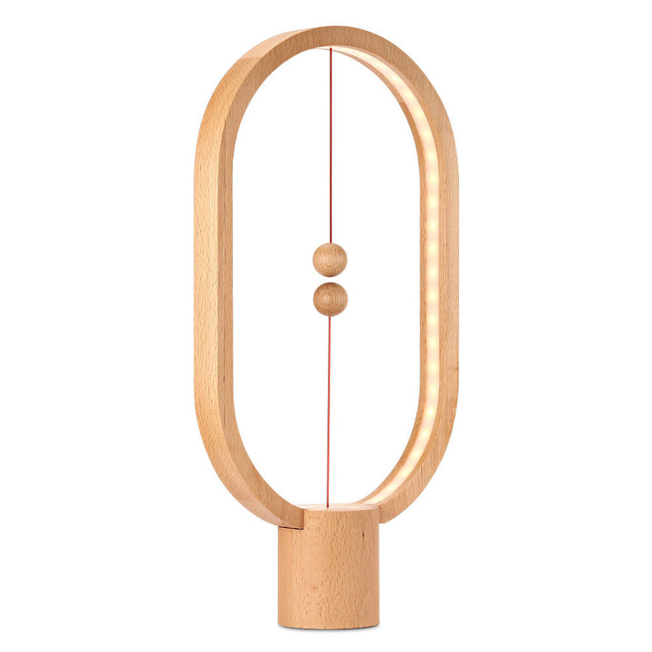 Floating Balance Lamp - Cordless Magnetic Sculpture Table Light - DHACTIVE 5