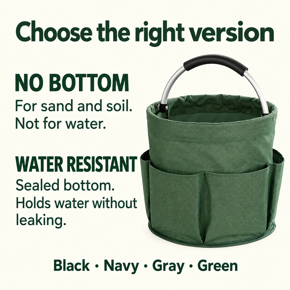 Foldable Storage Basket - Collapsible Multi-Purpose Organizer: Choose the right bottom style