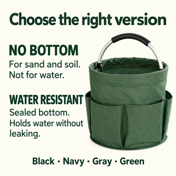 Foldable Storage Basket - Collapsible Multi-Purpose Organizer: Choose the right bottom style