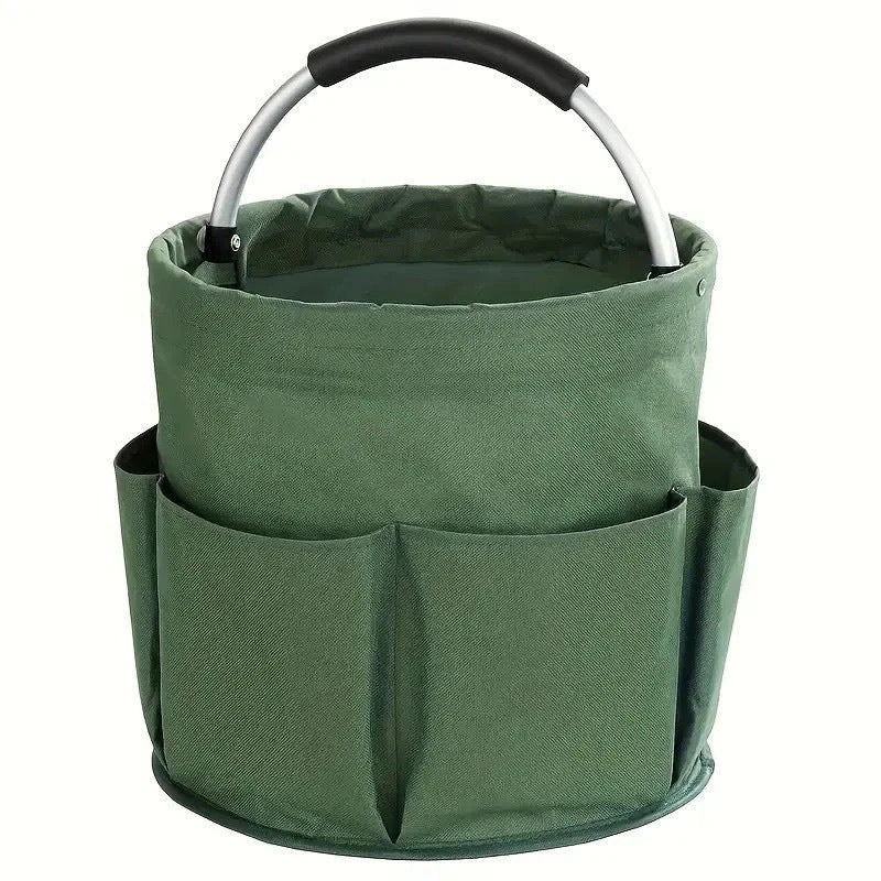 Foldable Storage Basket - Collapsible Multi-Purpose Organizer: See the pocket layout