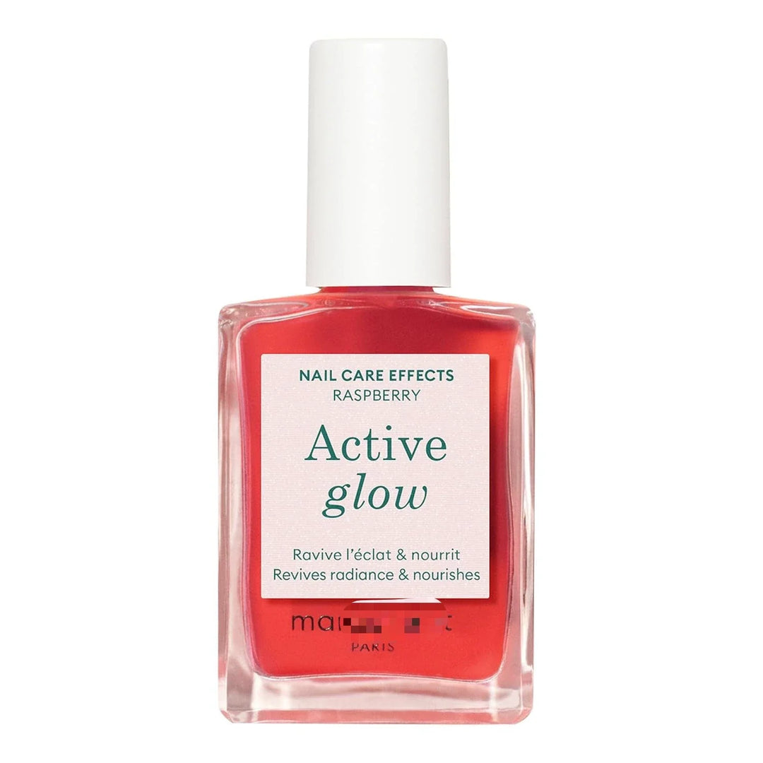 Active Nail Polish - Raspberry Glow &amp; Powder Pink Blur: Raspberry · Active Glow