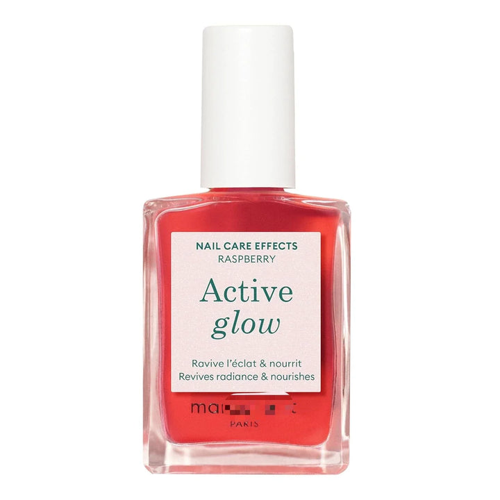 Active Nail Polish - Raspberry Glow &amp; Powder Pink Blur: Raspberry · Active Glow