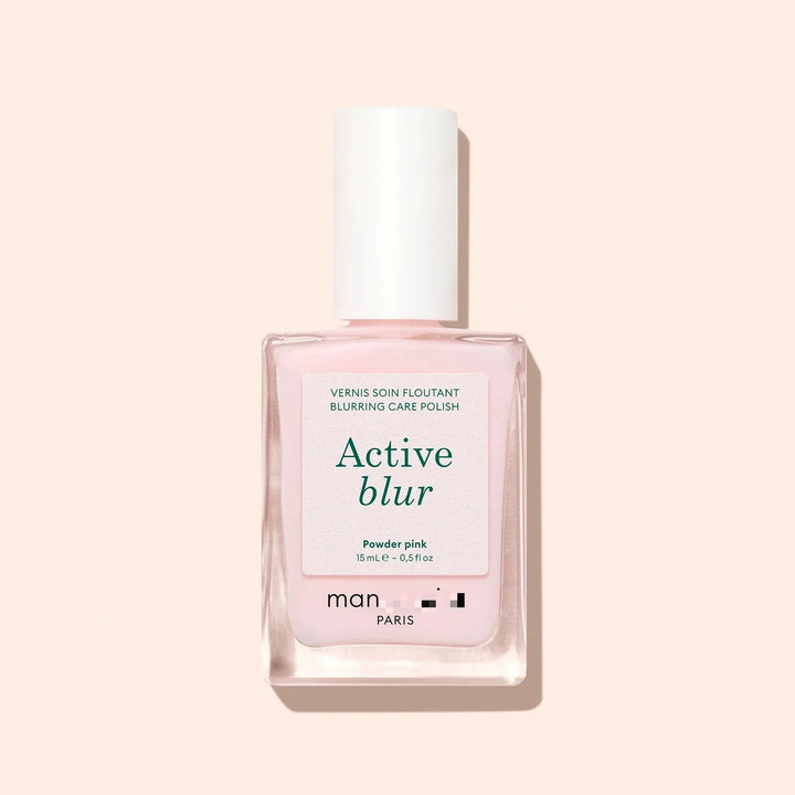 Active Nail Polish - Raspberry Glow &amp; Powder Pink Blur: Powder Pink · Active Blur