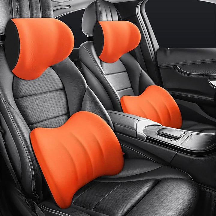 Car Headrest &amp; Lumbar Support Cushion - DHACTIVE 17
