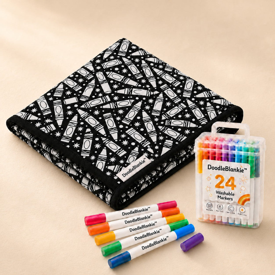 Reusable Color-In Blanket – Cozy Creative Activity for All Ages