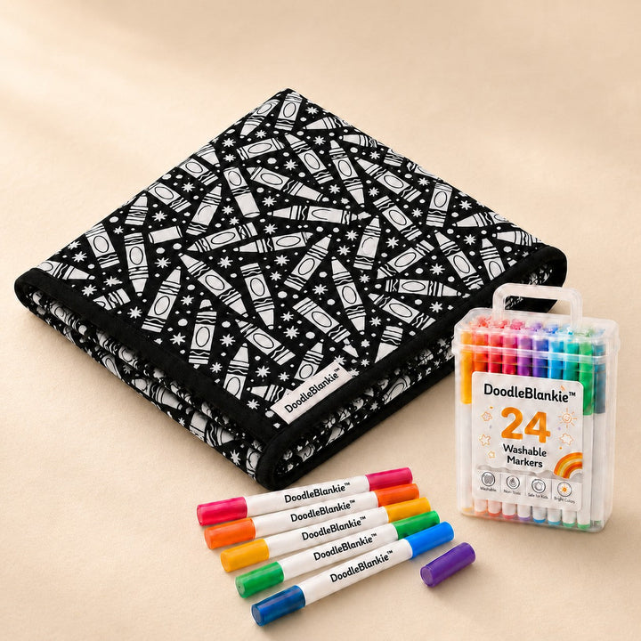 Reusable Color-In Blanket – Cozy Creative Activity for All Ages