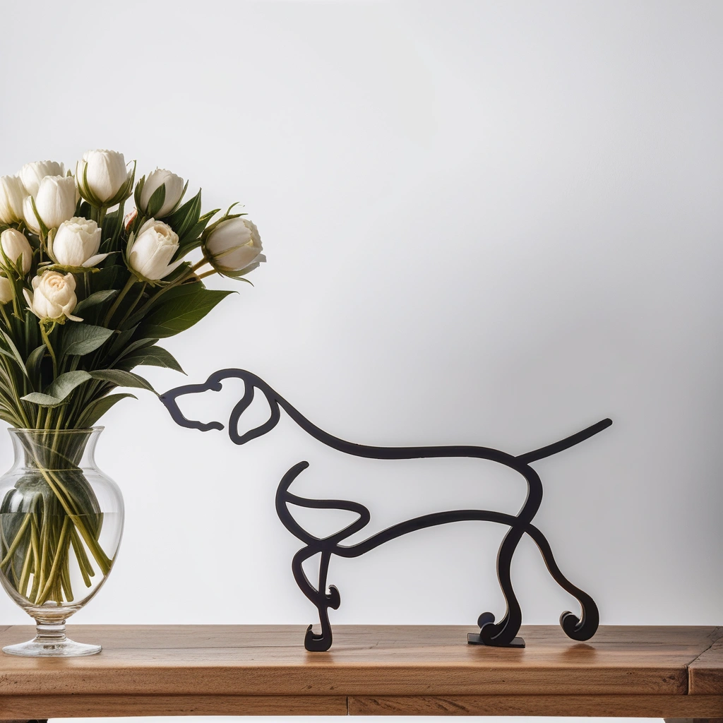 Abstract Dog Sculptures - DHACTIVE 19