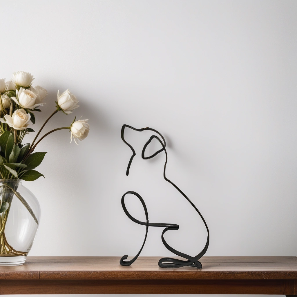 Abstract Dog Sculptures - DHACTIVE 20
