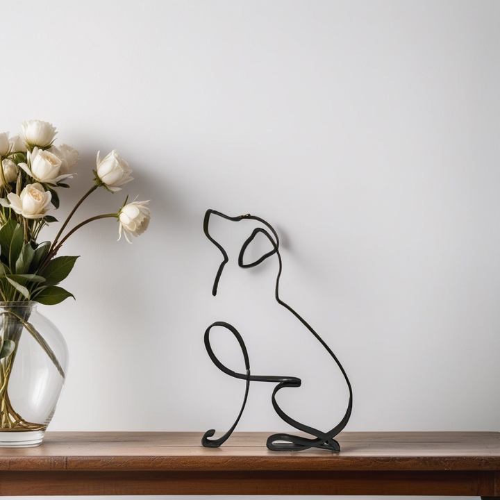 Abstract Dog Sculptures - DHACTIVE 20
