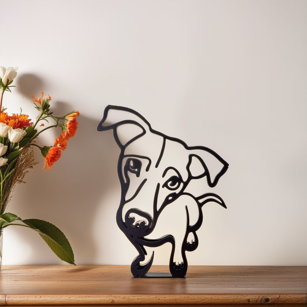 Abstract Dog Sculptures - DHACTIVE 12