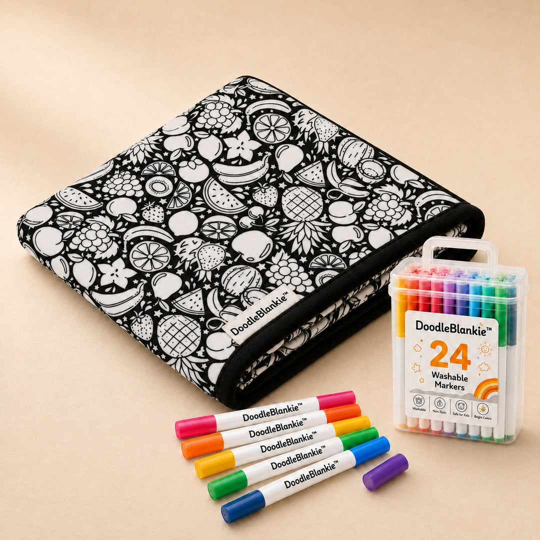 Reusable Color-In Blanket – Cozy Creative Activity for All Ages