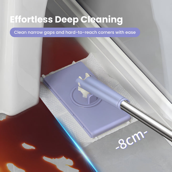 Mini Mop for Tight Spaces – Hands-Free Cloth Cleaning Tool