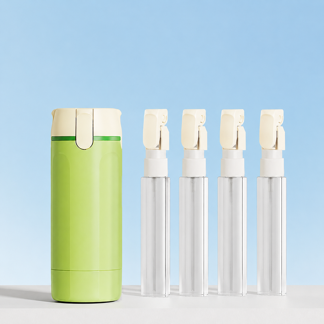 4-in-1 Travel Bottle – Shampoo, Lotion, Gel, Moisturizer in One