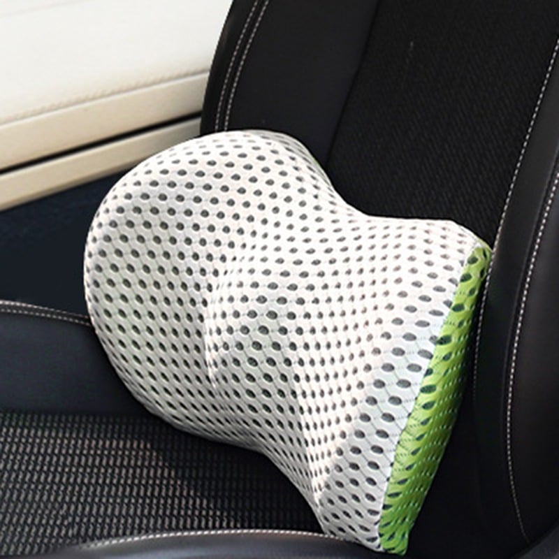 Premium Lumbar Support Cushion – Ergonomic Memory Foam Back Support for Office, Car &amp; Home - DHACTIVE 13