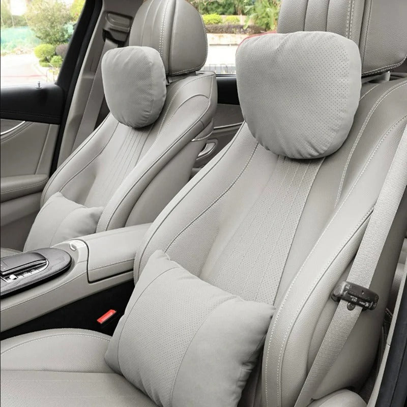Premium Suede-Touch Car Neck Pillow - DHACTIVE 8