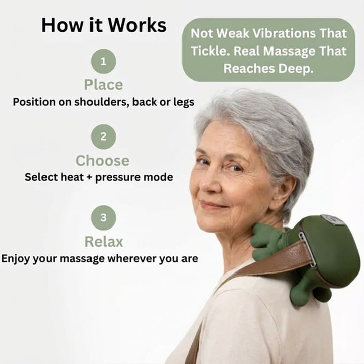 Bionic Neck &amp; Shoulder Massager with Heat - DHACTIVE 5