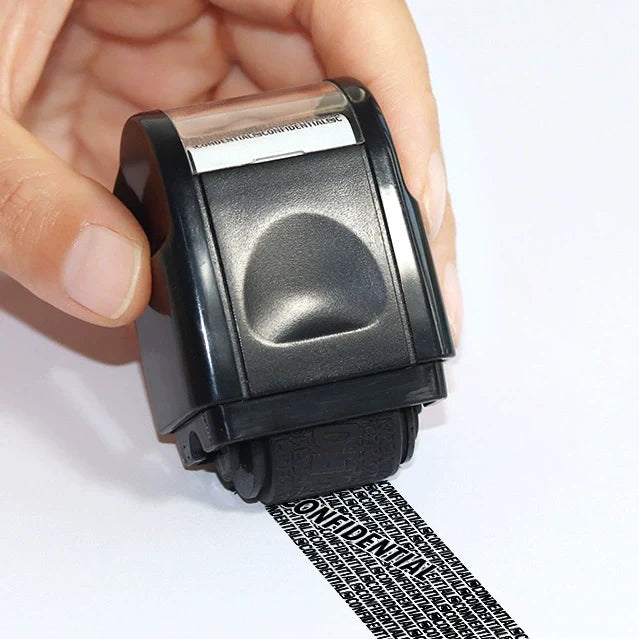 Privacy Roller Stamp – Covers Bold Text, Dries in Seconds - DHACTIVE 5