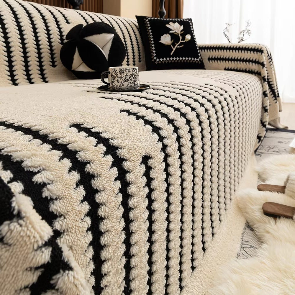 Heritage Plush Tufted Sofa Cover - DHACTIVE 11