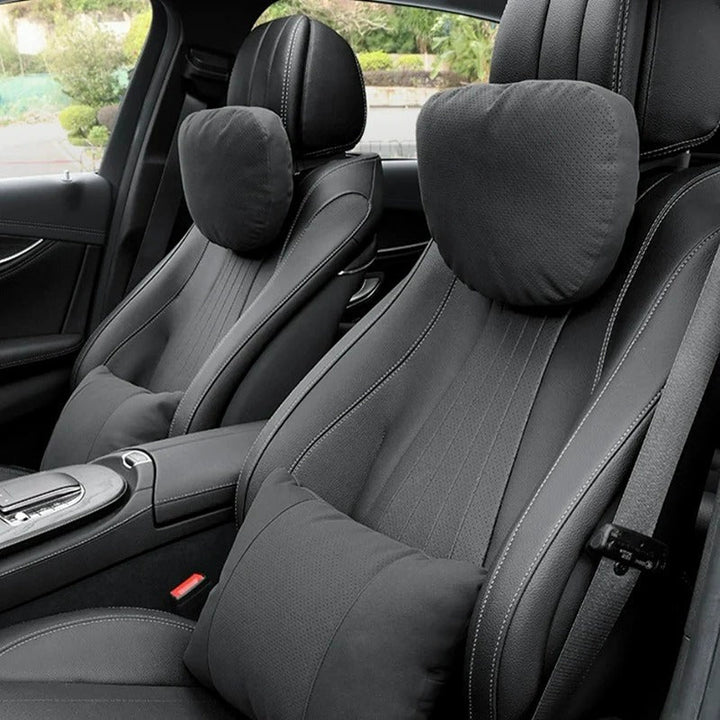 Premium Suede-Touch Car Neck Pillow - DHACTIVE 7