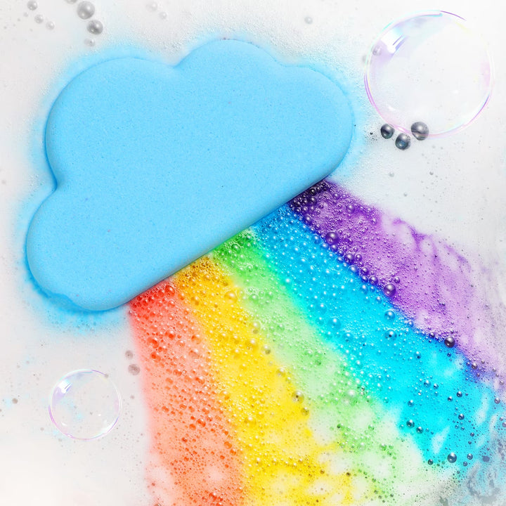 Kids Rainbow Bubble Bath Bombs – Moisturizing, Handmade