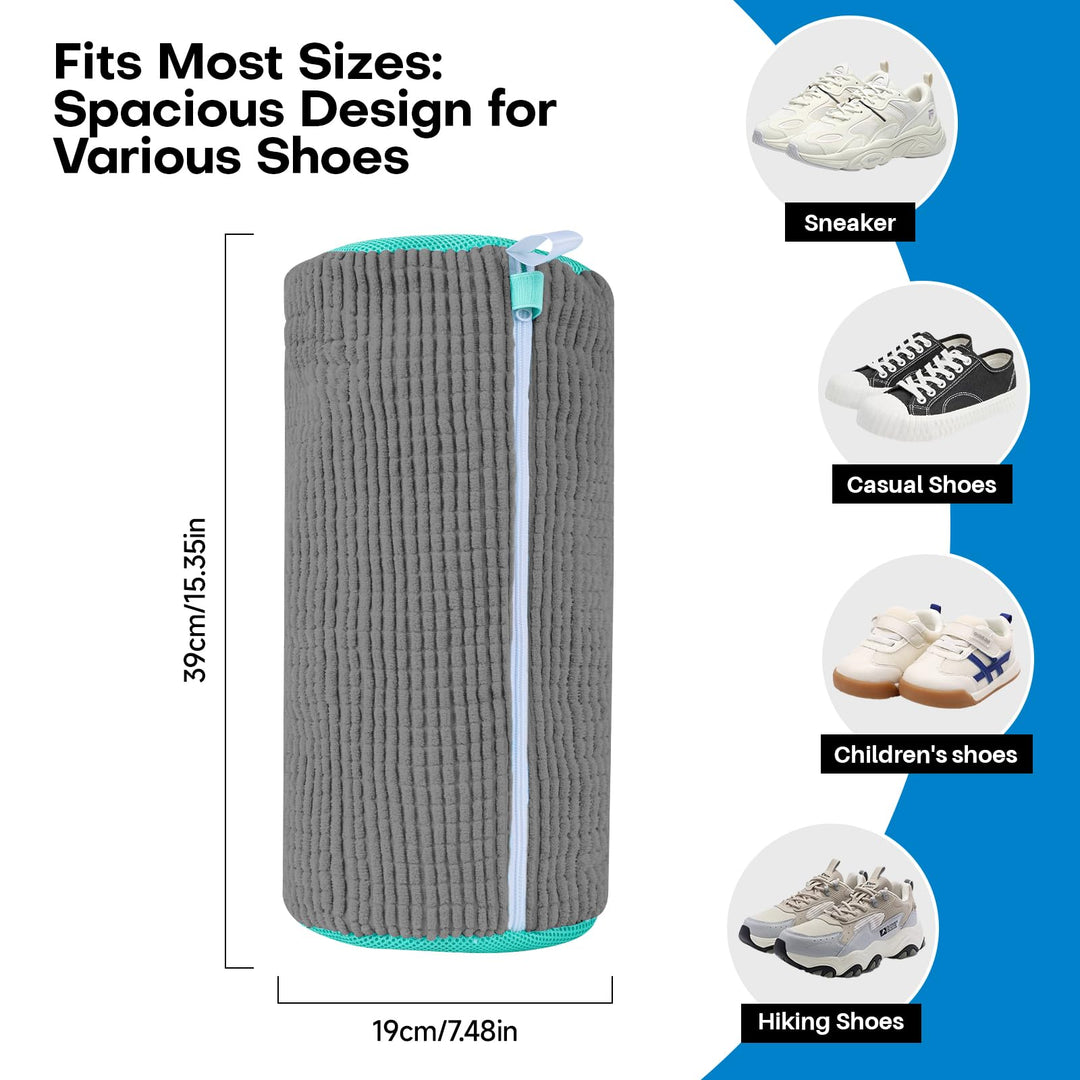 Shoe Washing Bag for Washer &amp; Dryer - Protects Sneakers, Cleans Deeply